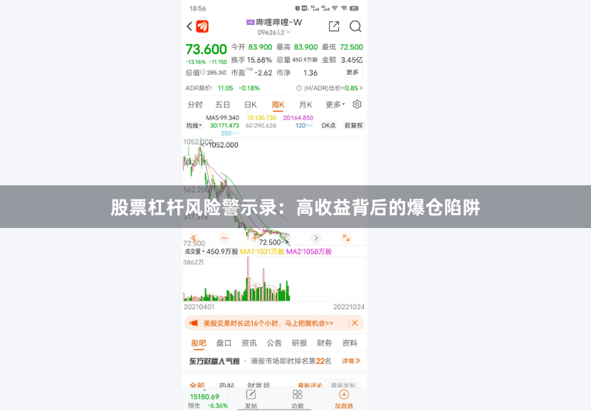 股票杠杆风险警示录：高收益背后的爆仓陷阱